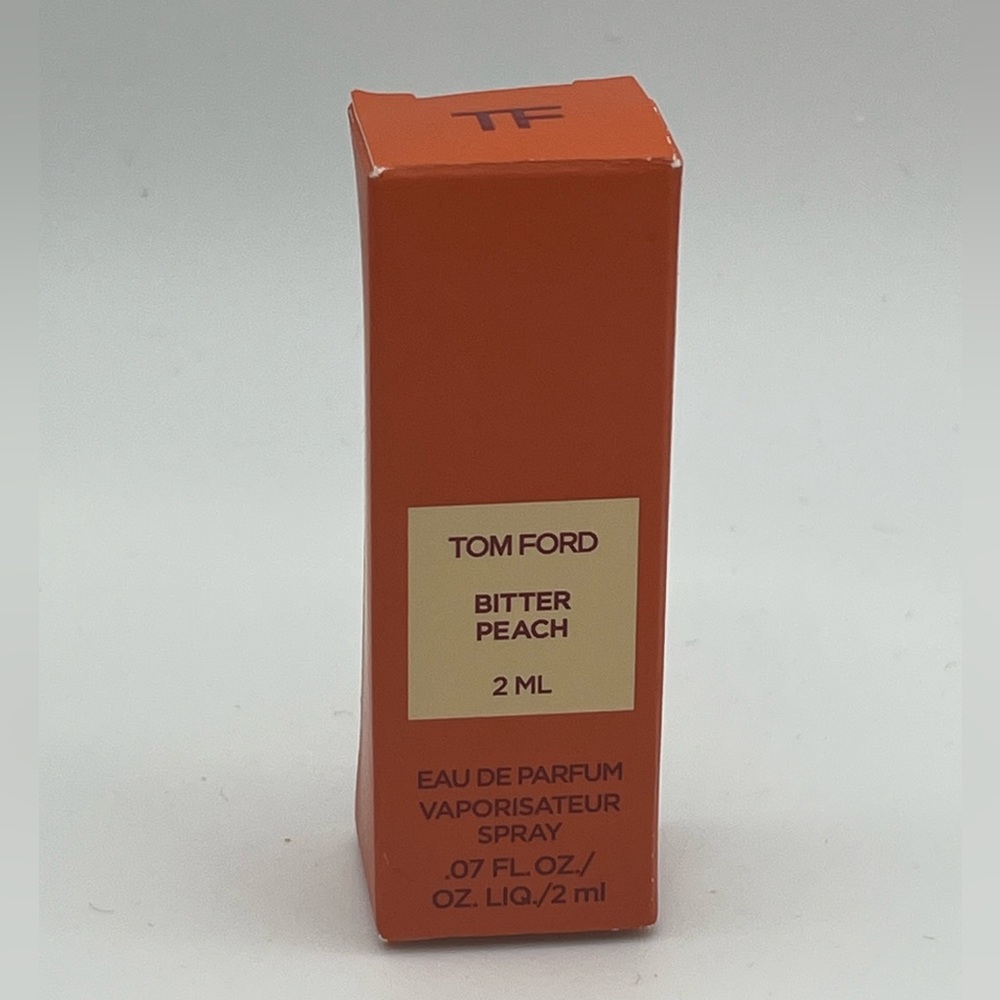 BRAND NEW IN BOX Tom Ford Bitter Peach Perfume EDP Sample Spray 0.07oz /2mL